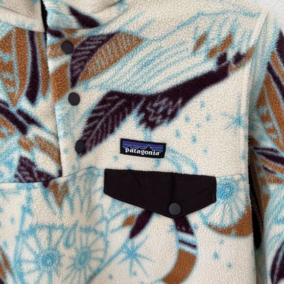 PATAGONIA Synchilla Snap-T Pullover Moon Owl XS - Picture 5 of 14